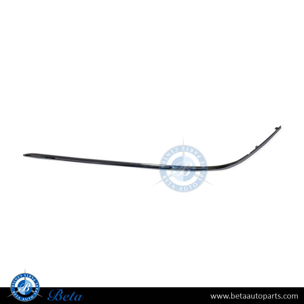 Left Side Front bumper chrome moulding for Mercedes C-Class W203 2001-2007 models, Part Number 2038850574 Left Side Front bumper chrome moulding for Mercedes C-Class W203 2001-2007 models, Part Number 2038850574